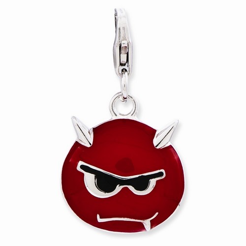 Devil Face Charm By Amore La Vita