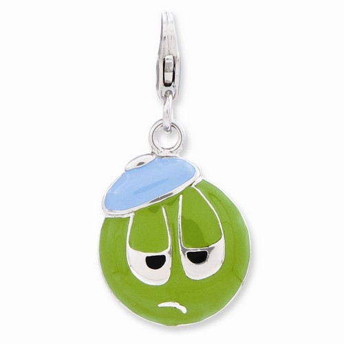 Sad Face 3-D Charm By Amore La Vita