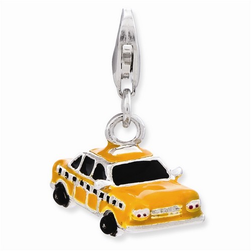 Yellow Taxi Cab Charm By Amore La Vita