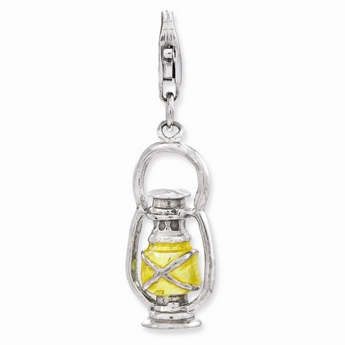 Old Fashioned Lantern 3-D Charm By Amore La Vita