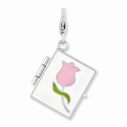 Rose Journal Charm By Amore La Vita