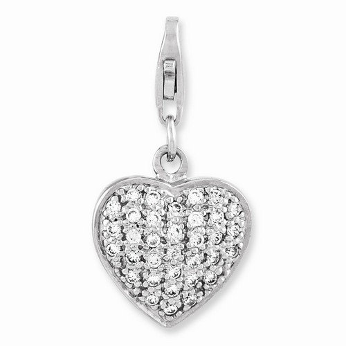 Heart Charm By Amore La Vita