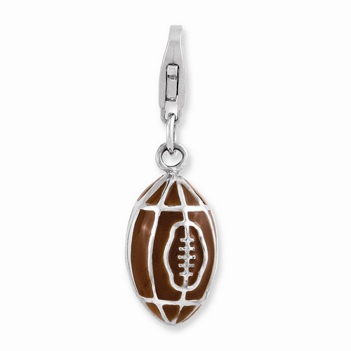 3-D Football Charm By Amore La Vita