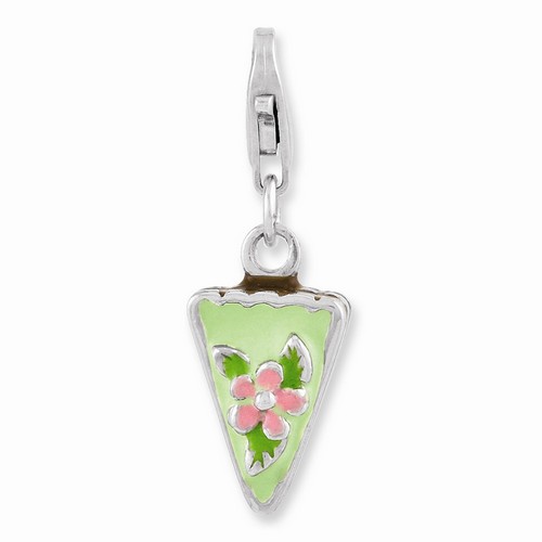 Green Mint Cake Charm By Amore La Vita