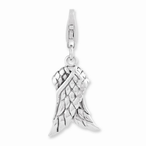 3-D Wings Charm By Amore La Vita