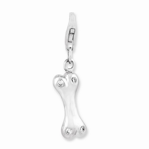 Dog Bone Charm By Amore La Vita