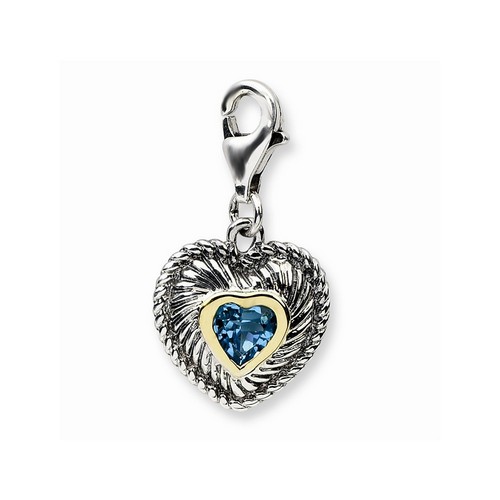 Blue Topaz Vintage Charm By Amore La Vita